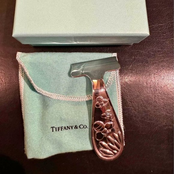 Tiffany & Co. Silver 925 Baby Food Pusher Bee Bumblebee
